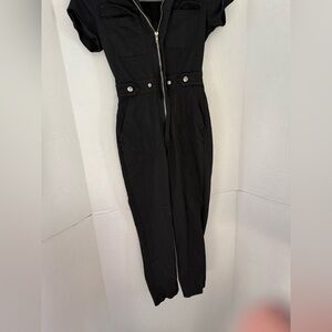 Black womens jumpsuit XS